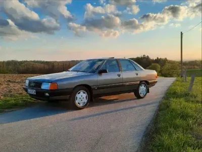 Occasion Audi 100 Design 136 ch (100 kW) 1988 Gris Berline