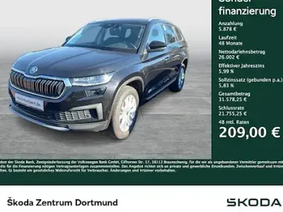 Brugt Skoda Kodiaq Style 150 HK (110 kW) 2023 Sort SUV