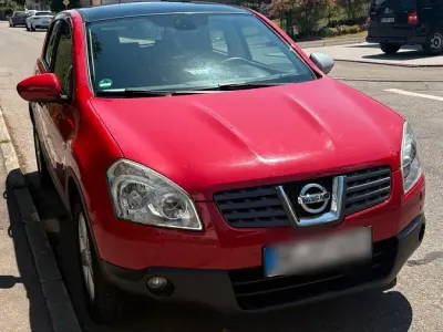 Gebraucht Nissan Qashqai 141 PS (103 kW) 2008 Rot SUV