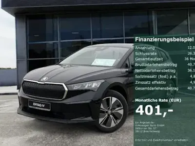Gebraucht Skoda Enyaq iV 132 kW (180 PS) 2025 Schwarz SUV