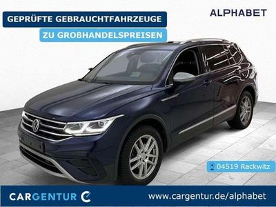 Gebraucht VW Tiguan Allspace Elegance 150 PS (110 kW) 2022 Blau SUV