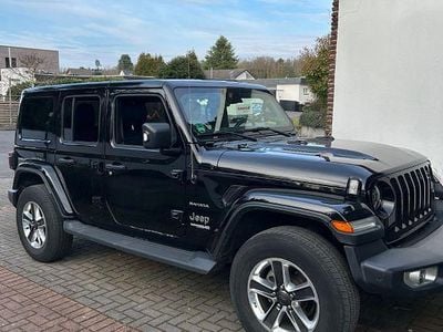 Gebraucht Jeep Wrangler Sahara 200 PS (147 kW) 2019 Schwarz SUV