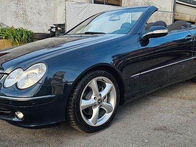 Usata Mercedes CLK200 163 CV (119 kW) 2004 Nero Cabrio