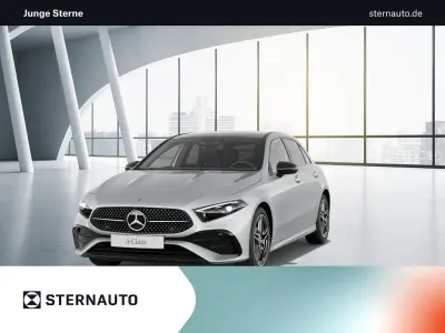 Gebraucht Mercedes A180 AMG line 136 PS (100 kW) 2024 Iridiumsilber metallic Limousine