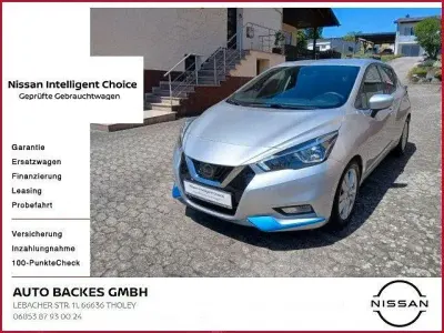 Gebraucht Nissan Micra N-Way 101 PS (74 kW) 2019 Silber Kleinwagen