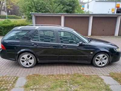 Używany Saab 9-5 Linear 185 KM (136 kW) 2007 Czarny Kombi
