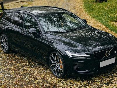 Brugt Volvo V60 405 HK (297 kW) 2021 Sort Stationcar