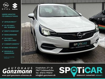 Gebraucht Opel Astra Edition 122 PS (89 kW) 2020 Weiß Kombi