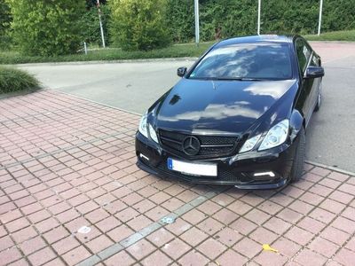 Brugt Mercedes E350 Style 314 HK (230 kW) 2010 Sort Coupe