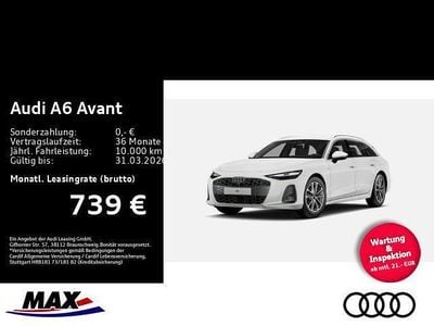 Weiß Neu 2025 Audi A6 Advanced Kombi | 56.680 € (Superpreis)