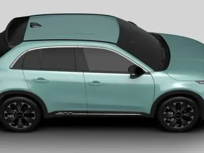 Neu Fiat 600 La Prima 145 PS (106 kW) 2026 Acqua blau metallic acqua blau metallic SUV