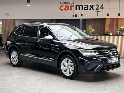 Gebraucht VW Tiguan Allspace Life 150 PS (110 kW) 2022 Deep black perleffekt SUV