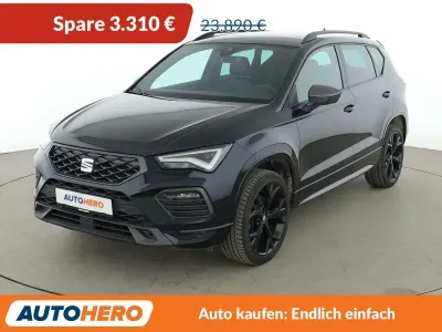 Gebraucht Seat Ateca FR 150 PS (110 kW) 2021 Schwarz SUV