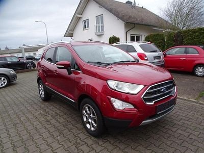 Gebraucht Ford Ecosport Titanium 125 PS (91 kW) 2019 Rot SUV