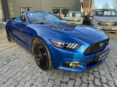 Blau Gebraucht 2017 Ford Mustang Cabrio | 29.600 € (Etwas zu teuer)