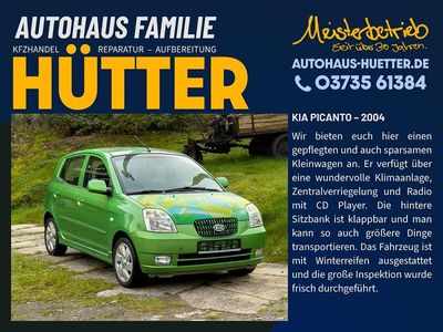 Gebraucht Kia Picanto 65 PS (47 kW) 2004 Grün Kleinwagen