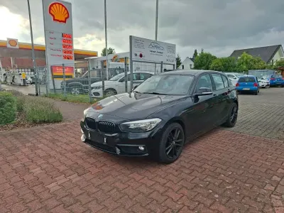Gebraucht BMW 116 Advantage 109 PS (80 kW) 2017 Schwarz Kleinwagen