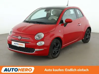Gebraucht Fiat 500 Lounge 69 PS (50 kW) 2018 Rot Kleinwagen