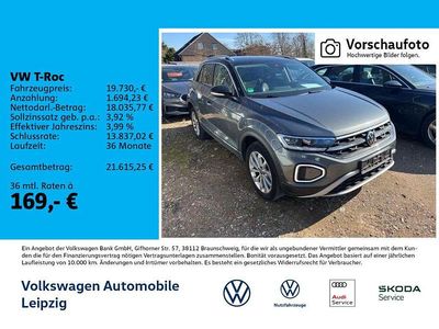 Gebraucht VW T-Roc Style 110 PS (80 kW) 2023 Grau SUV