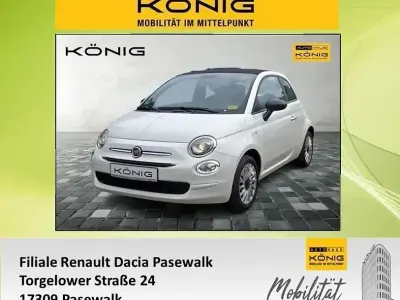 Second-hand Fiat 500C 71 CP (52 kW) 2023 Alb Cabrio