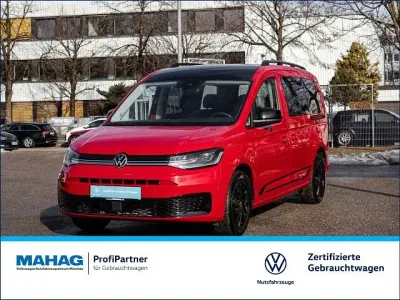 Second-hand VW Caddy Maxi Edition 116 CP (85 kW) 2024 Roșu Monovolum