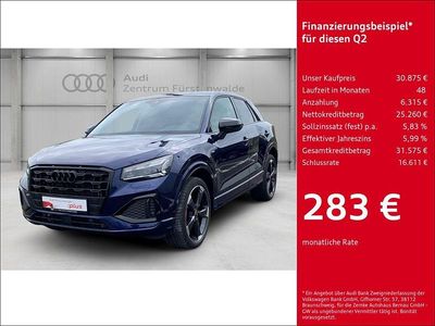 Gebraucht Audi Q2 Advanced 150 PS (110 kW) 2023 Blau SUV