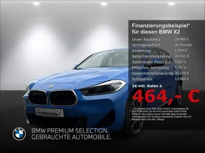 Gebraucht BMW X2 M Sport 190 PS (139 kW) 2023 Blau SUV