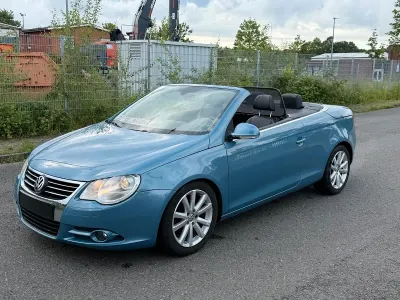 Gebraucht VW Eos Highline 150 PS (110 kW) 2007 Blau Cabrio