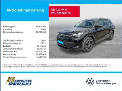 Gebraucht VW Tiguan 150 PS (110 kW) 2025 Schwarz SUV