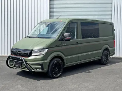 Neu MAN TGE 205 PS (150 kW) 2026 Grün Van