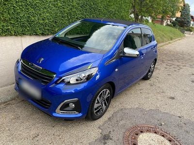 Gebraucht Peugeot 108 Active 72 PS (52 kW) 2020 Blau Kleinwagen
