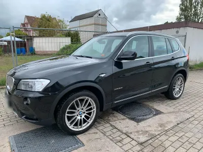 Używany BMW X3 258 KM (189 kW) 2012 Czarny SUV
