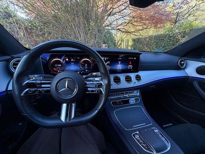 Usata Mercedes E300 AMG line 194 CV (142 kW) 2022 Nero Berlina