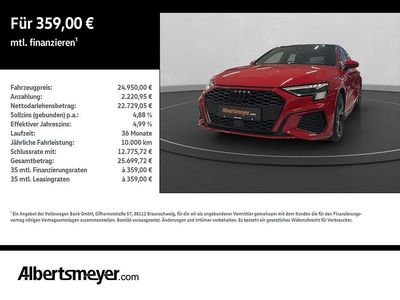 Tangorot metallic Gebraucht 2022 Audi A3 Ambiente Limousine | 24.950 € (Fairer Preis)