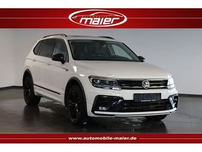 gebraucht VW Tiguan Allspace 2.0 TDI 4M R-Line Black-PANO-ACC