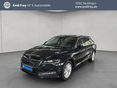 Gebraucht Skoda Superb Style 150 PS (110 kW) 2024 Schwarz Kombi