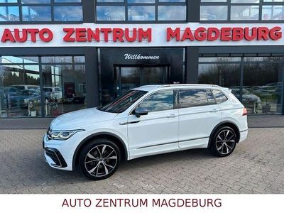 Gebraucht VW Tiguan Allspace R-line 200 PS (147 kW) 2021 Weiß SUV