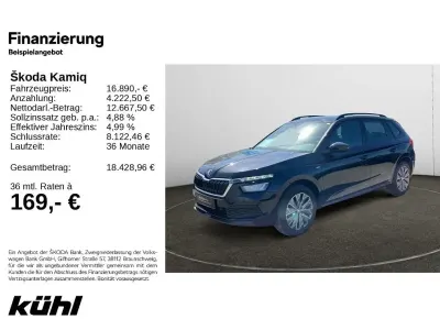 Brugt Skoda Kamiq Sport 95 HK (69 kW) 2021 Sort SUV