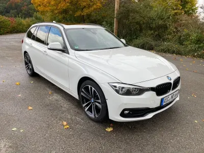 Gebraucht BMW 320 Sport Line 190 PS (139 kW) 2019 Weiß Kombi