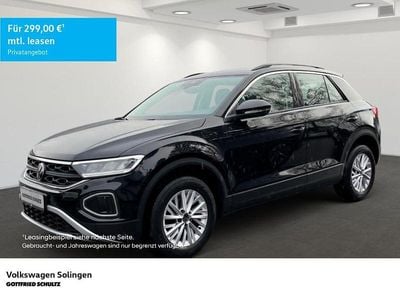 Gebraucht VW T-Roc Life 150 PS (110 kW) 2022 Schwarz SUV