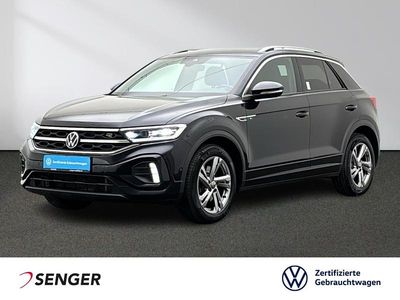 Second-hand VW T-Roc R-line 150 CP (110 kW) 2022 Negru SUV