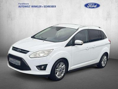 Usata Ford C-MAX Titanium 150 CV (110 kW) 2014 Bianco Monovolume