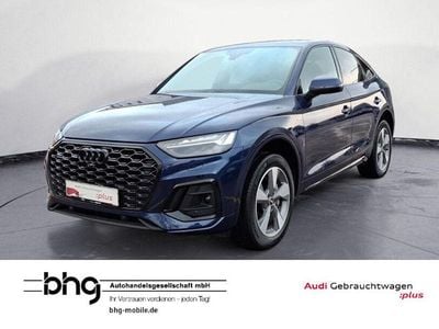 Gebraucht Audi Q5 S-Line 286 PS (210 kW) 2022 Navarrablau metallic SUV