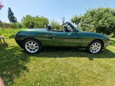 Gebraucht Fiat Barchetta 131 PS (96 kW) 1996 Grün Cabrio