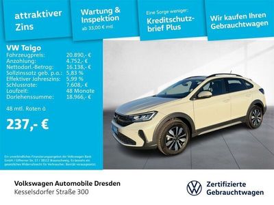 Gebraucht VW Taigo Life 110 PS (80 kW) 2024 Ascotgrau SUV