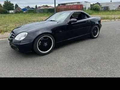 Gebraucht Mercedes SLK230 AMG 193 PS (141 kW) 1999 Schwarz Cabrio