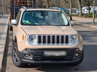 Gebraucht Jeep Renegade Limited 140 PS (102 kW) 2016 Beige SUV