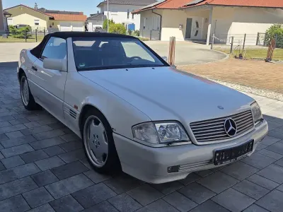 Gebraucht Mercedes SL500 320 PS (235 kW) 1995 Weiß Cabrio