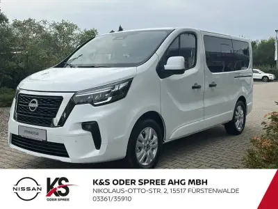 Neu Nissan Primastar Tekna 170 PS (125 kW) 2025 Weiß Van / Kleinbus