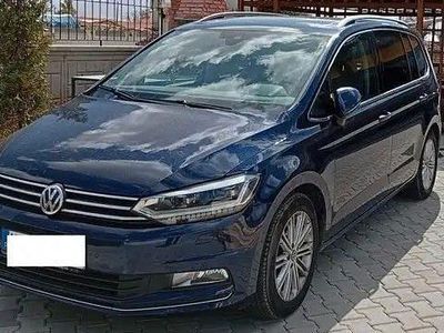 Usata VW Touran Highline 190 CV (139 kW) 2017 Blu Monovolume